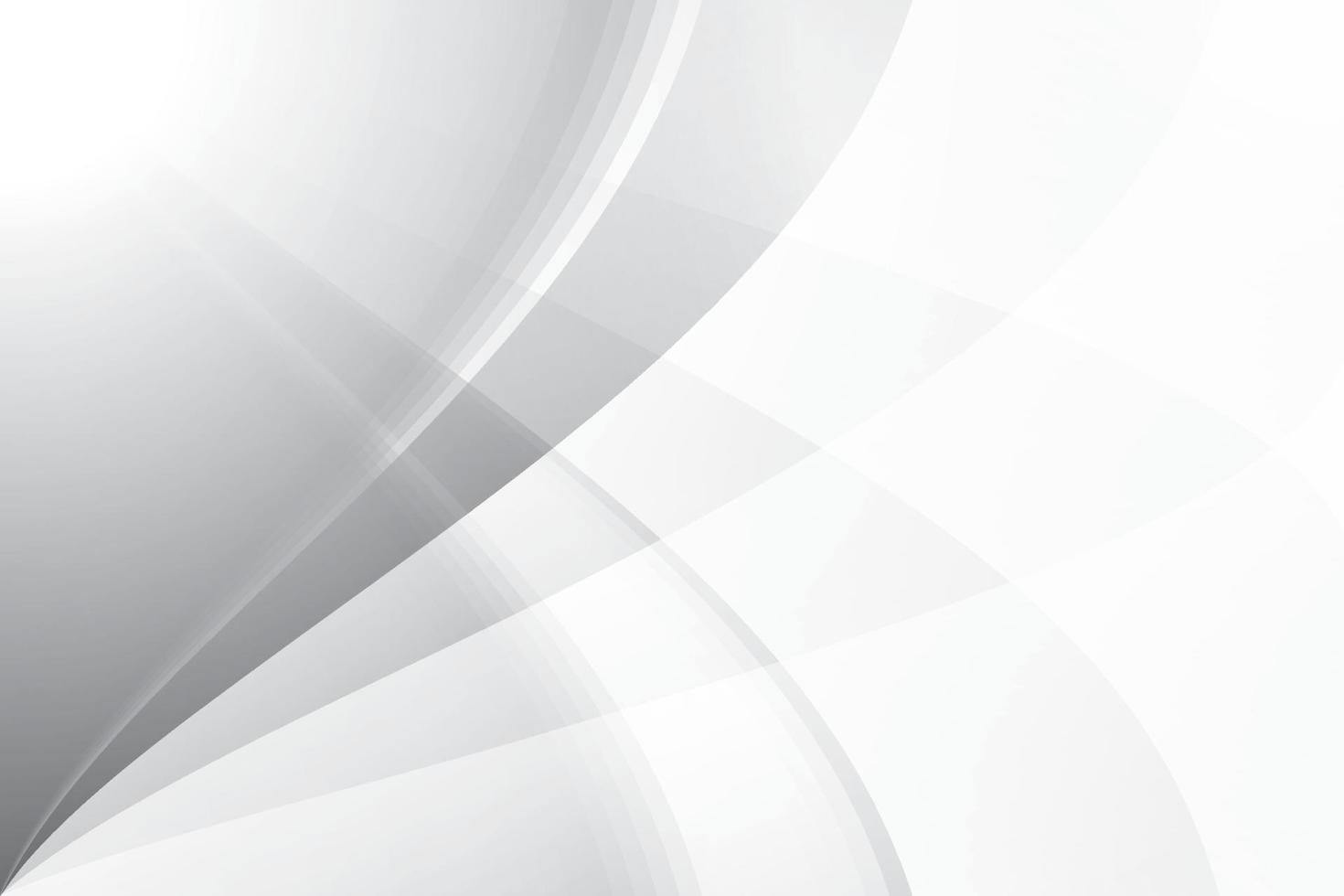 Abstract  white and gray color, modern design background with geometric shape. Vector illustration.