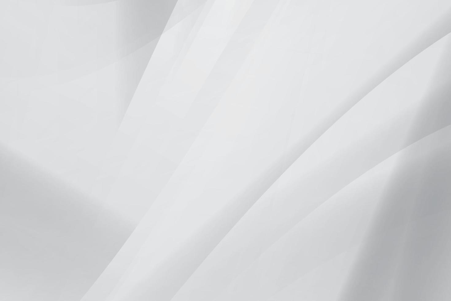 Abstract  white and gray color, modern design background with geometric shape. Vector illustration.