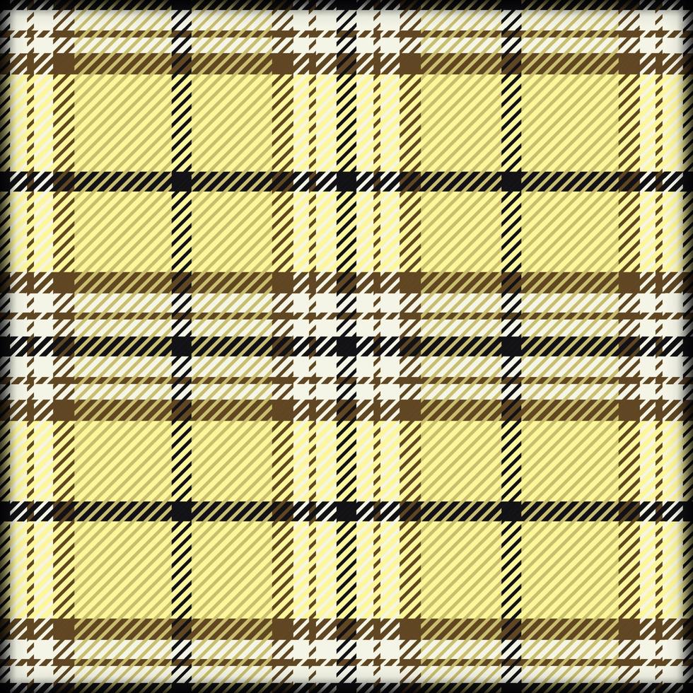 Brown, and black vector graphic of plaid pattern. Texture from clothes, dresses and other textile