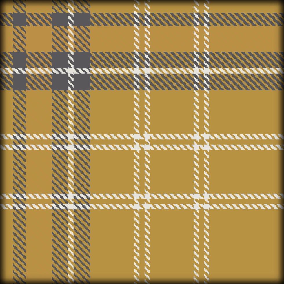 Brown and dark green tartan plaid scottish seamless pattern. Texture from tartan, plaid, tablecloths, shirts, clothes, dresses, bedding, blankets and other textile vector