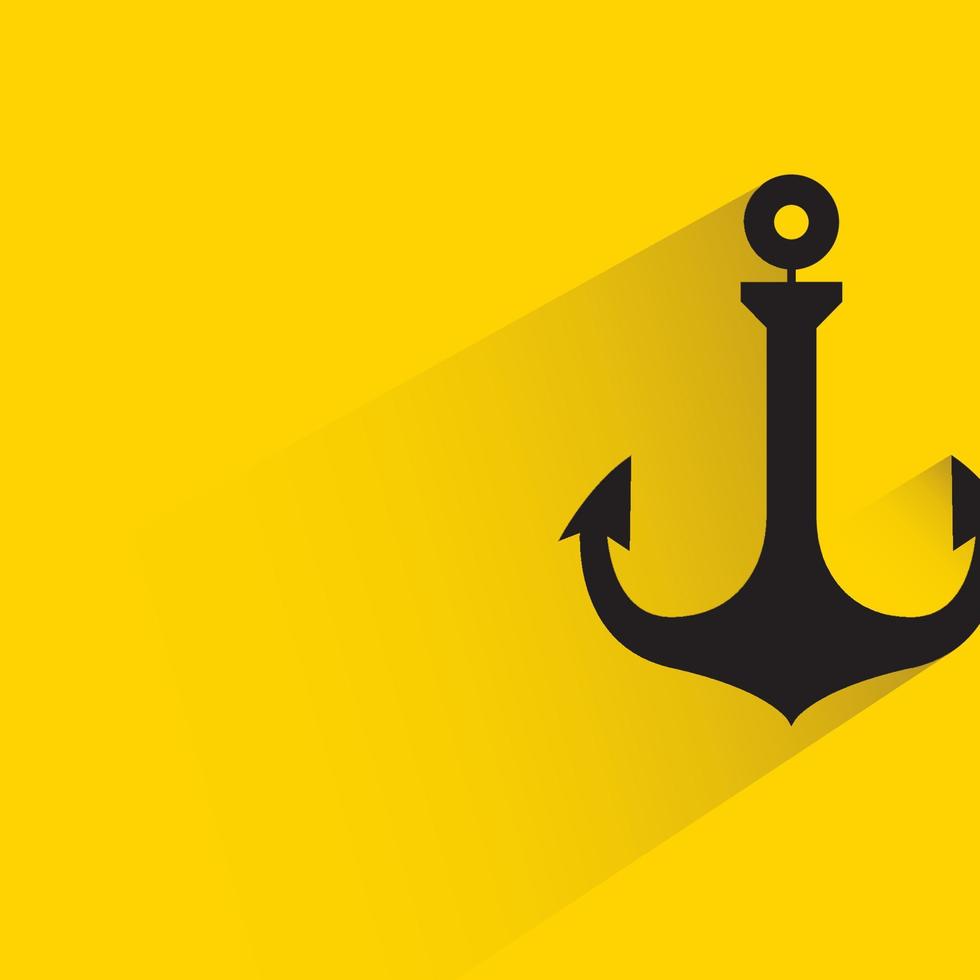 anchor symbol icon vector