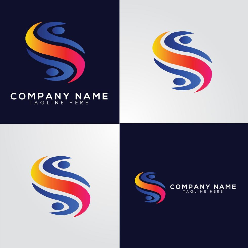 technology logo,it logo,modern logo vector