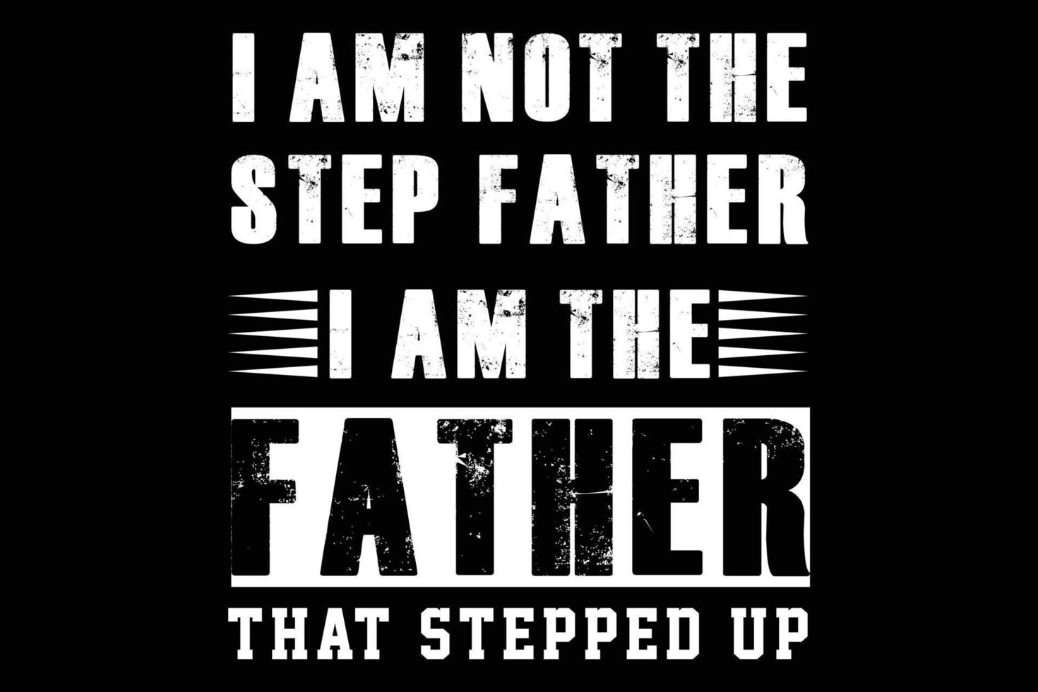 Fathers day quote t-shirt design. vector