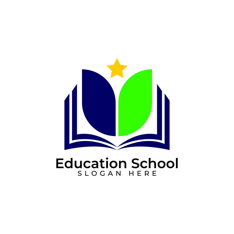 diseño de logotipo de educación vector