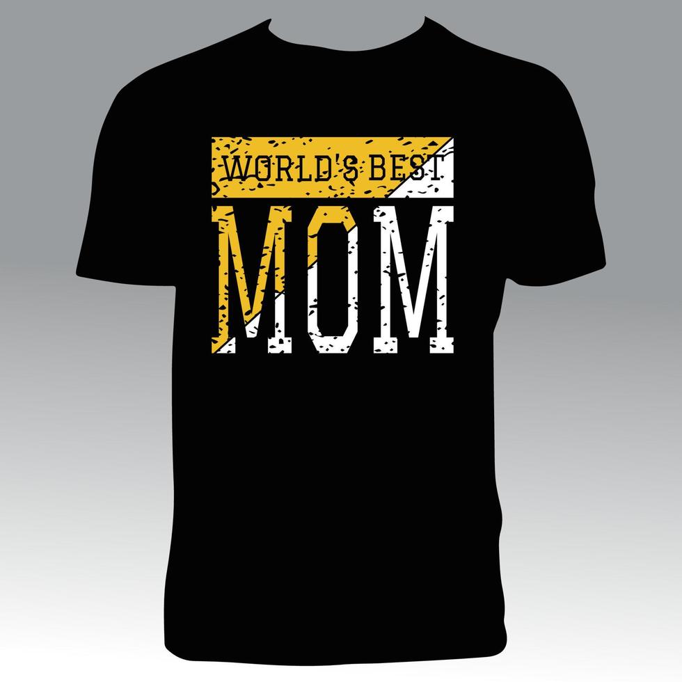 diseño de camiseta de mamá vector