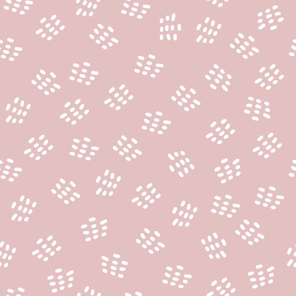 Abstract square seamless pattern in 1970s style. vector