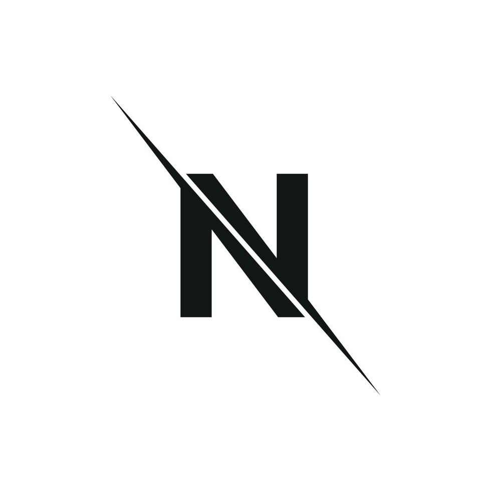 N logo free vector file