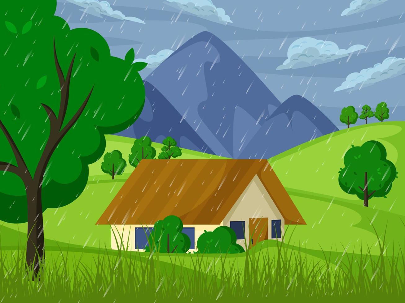 fondo de paisaje de clima lluvioso 7412636 Vector en Vecteezy fondo de paisaje de clima lluvioso 7412636 Vector en Vecteezy