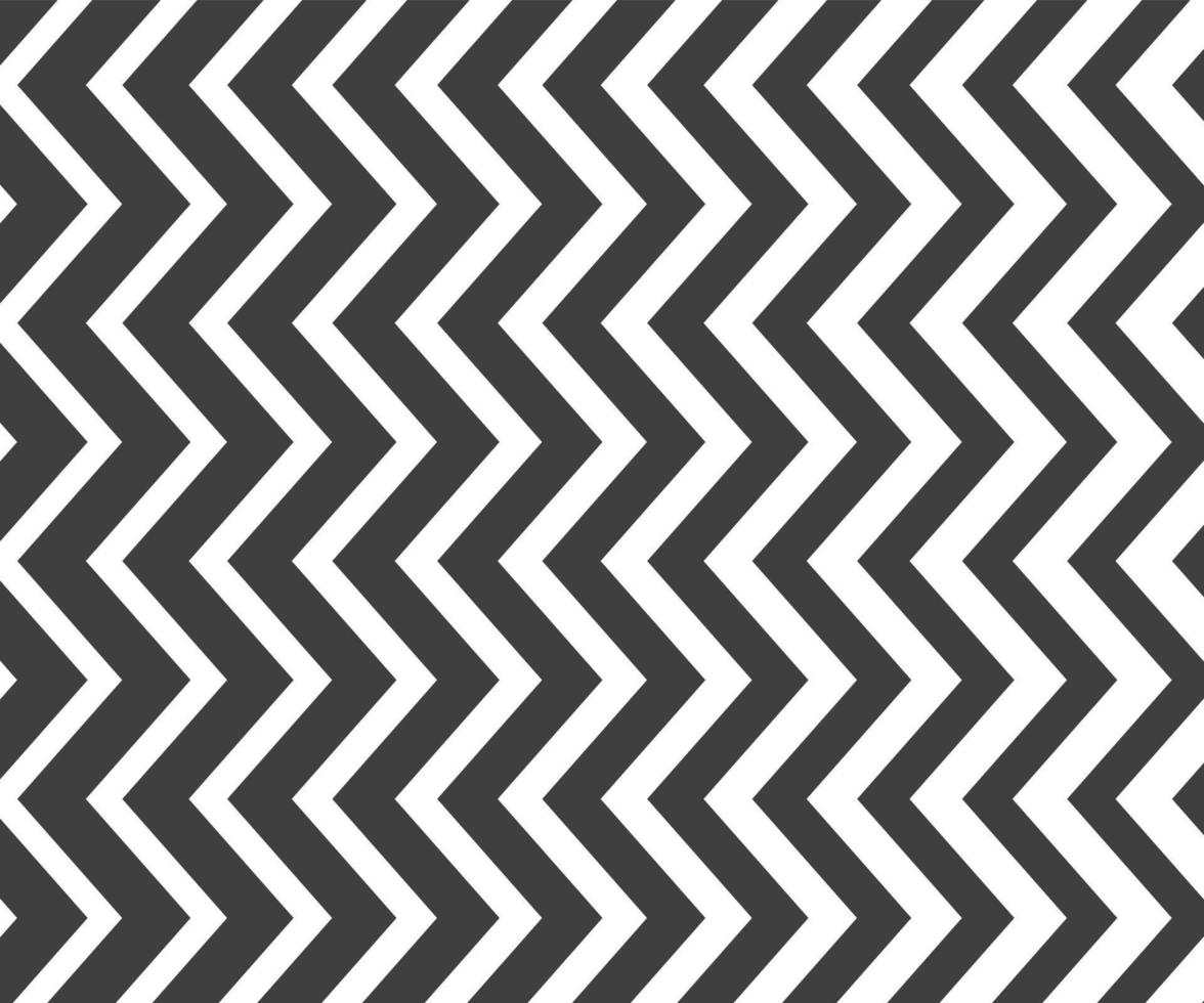 patrón de chevron en zigzag blanco y negro. Fondo vintage simple y moderno. diseño web, tarjeta de felicitación, textil, ilustración vectorial eps 10 vector