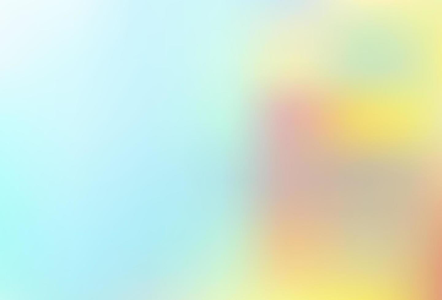 Light Blue, Yellow vector blurred shine abstract background.