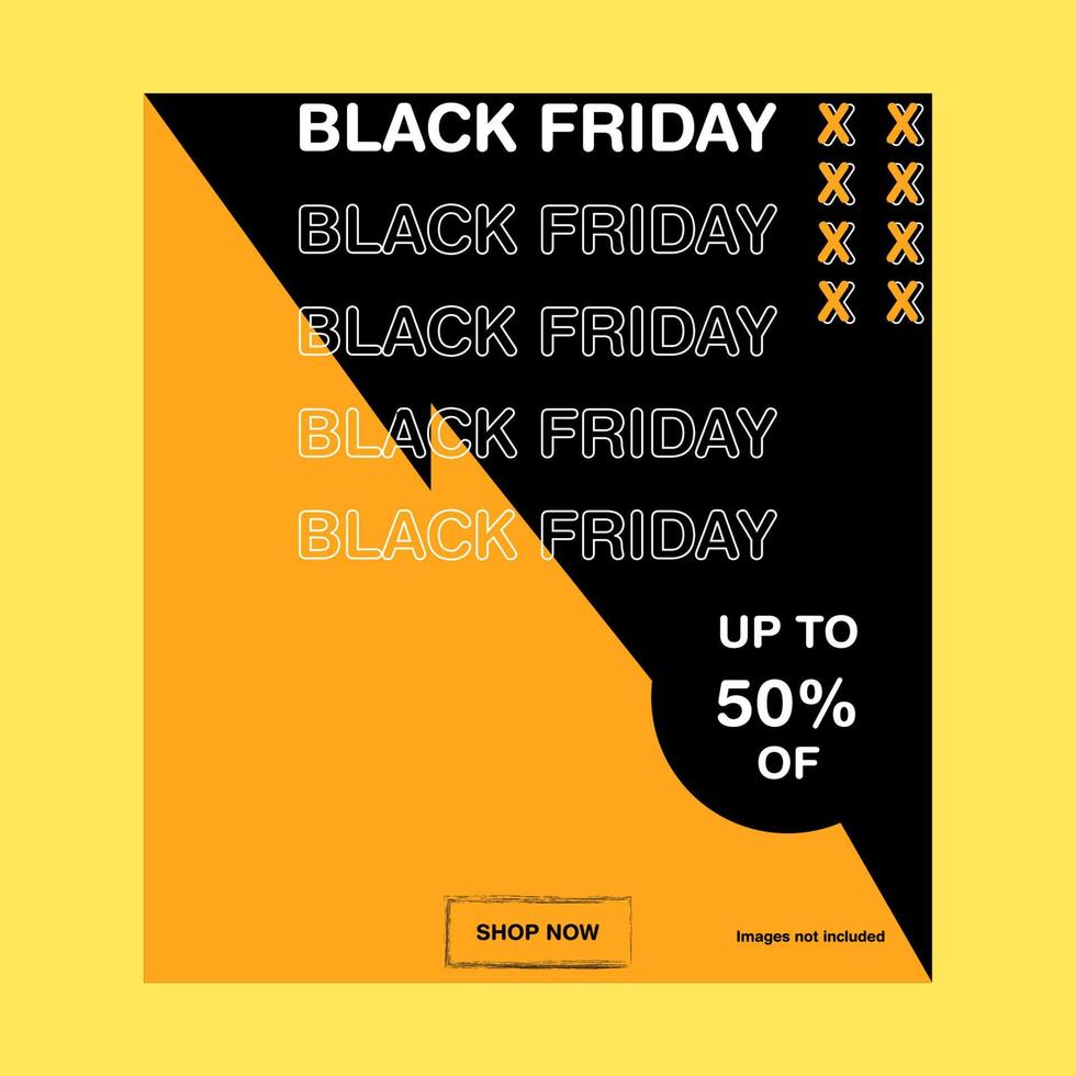 social media promotion template for premium vector business