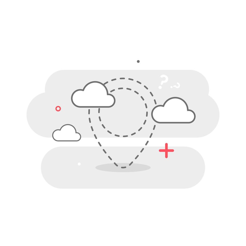 not available, location off concept illustration flat design vector eps10. modern graphic element for landing page, empty state ui, infographic, icon