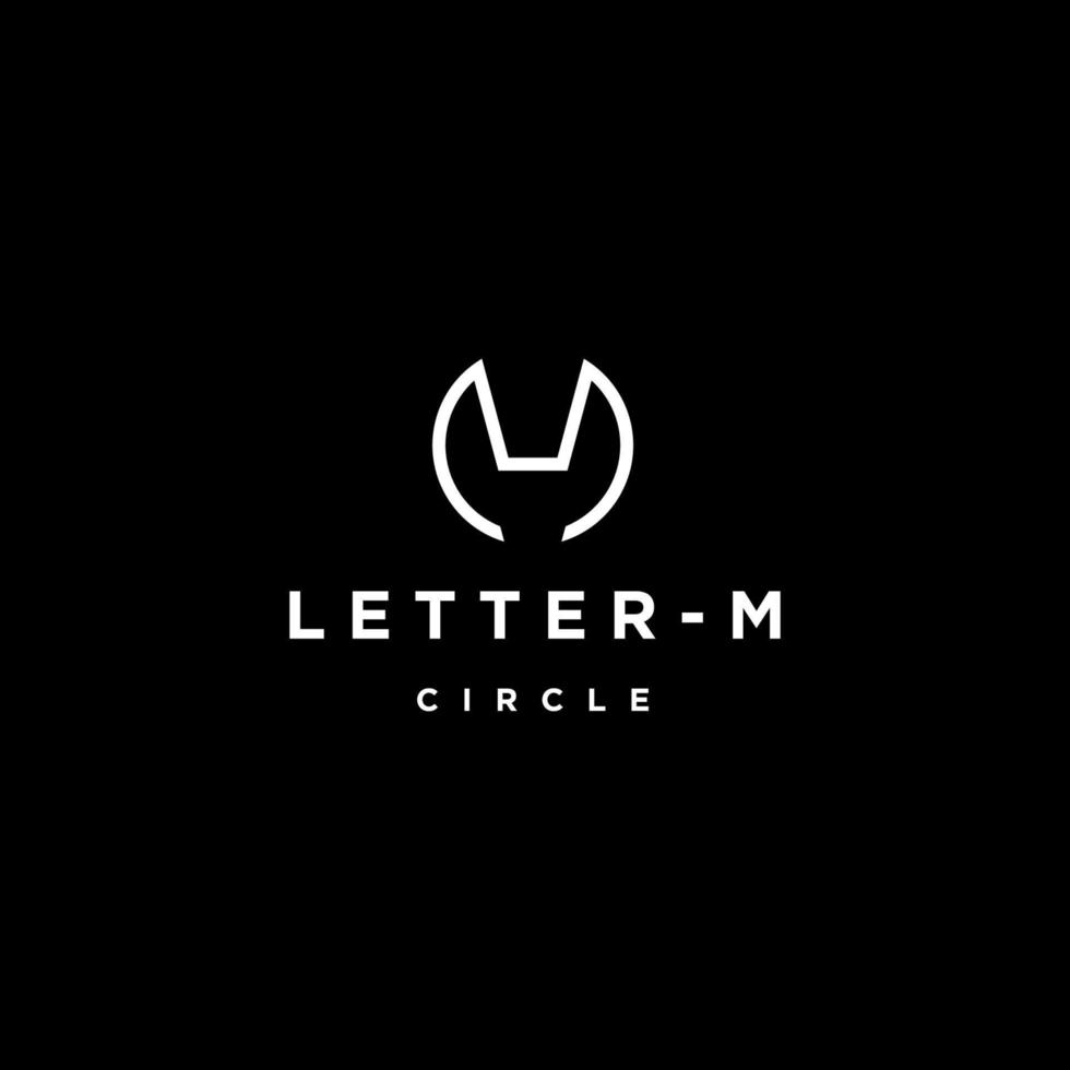 Letter M logo icon design template vector