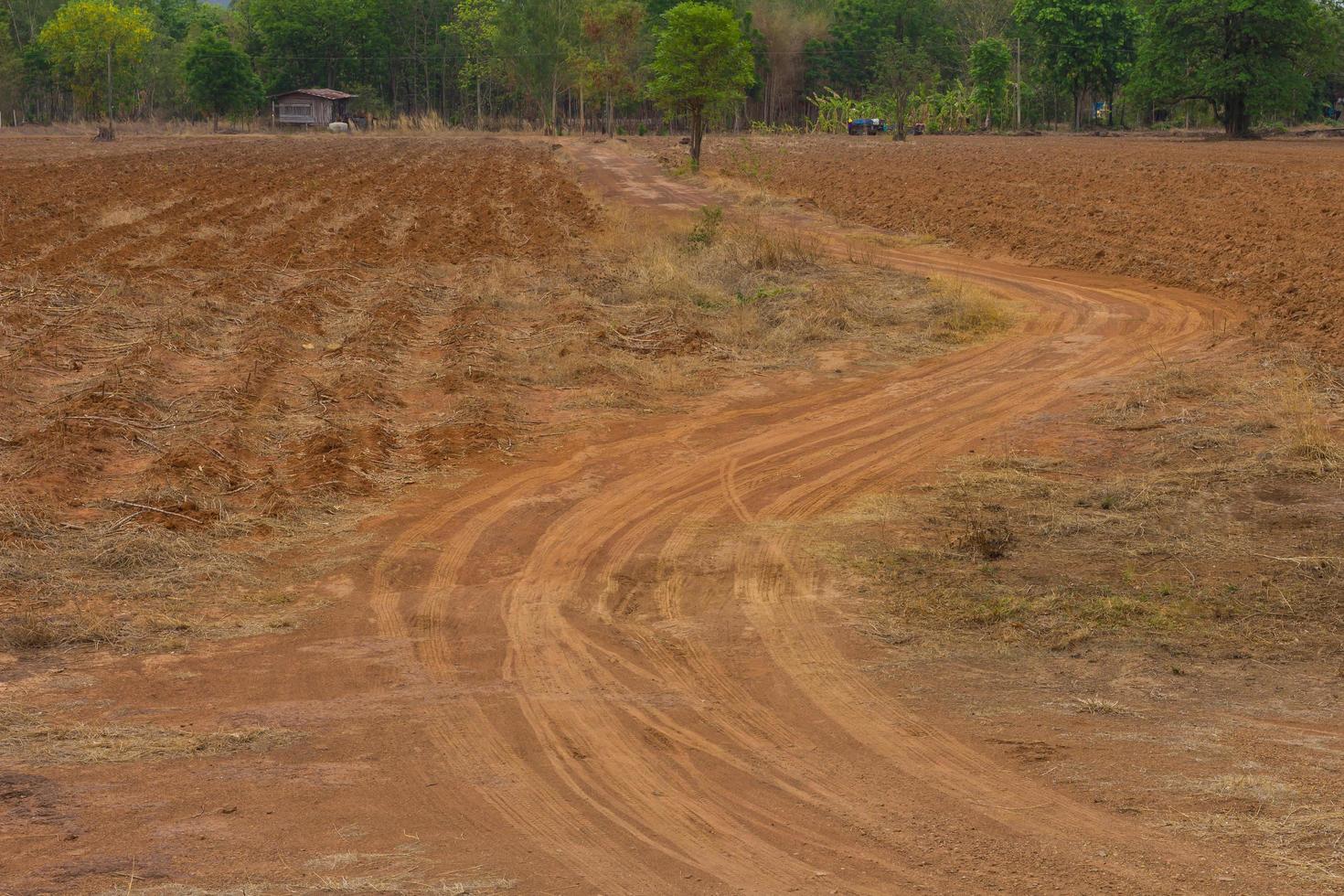 Soil trace wheel photo