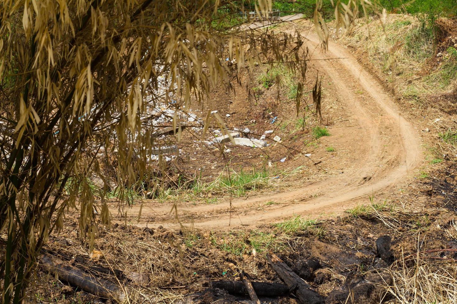 Dirt roads and canals photo