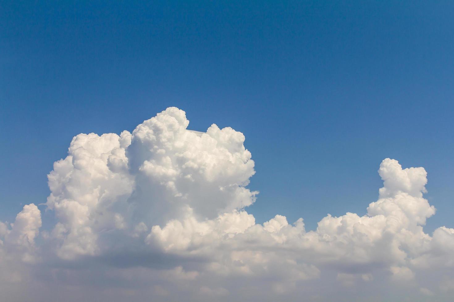 Sky and white clouds photo