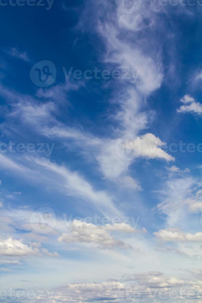 Afternoon clouds drift photo