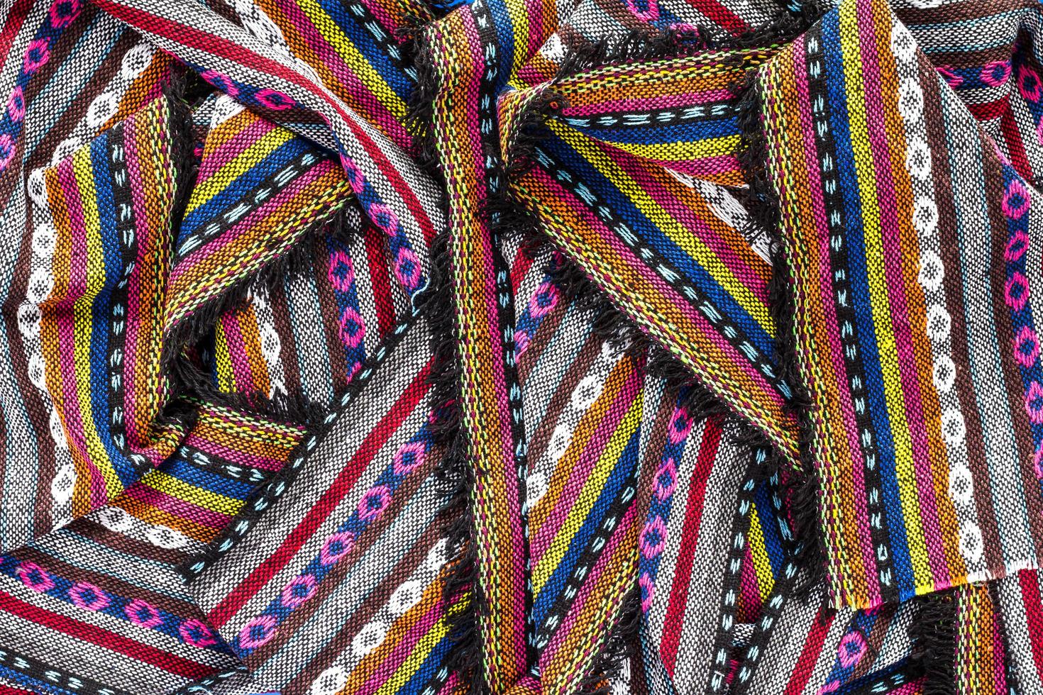 Background fabric scraps Thailand photo