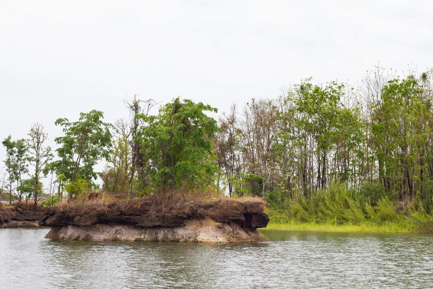 Rock Island by water erosion photo