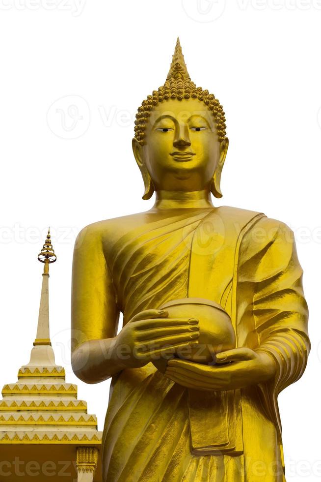 Buddha stood waiting for alms. photo