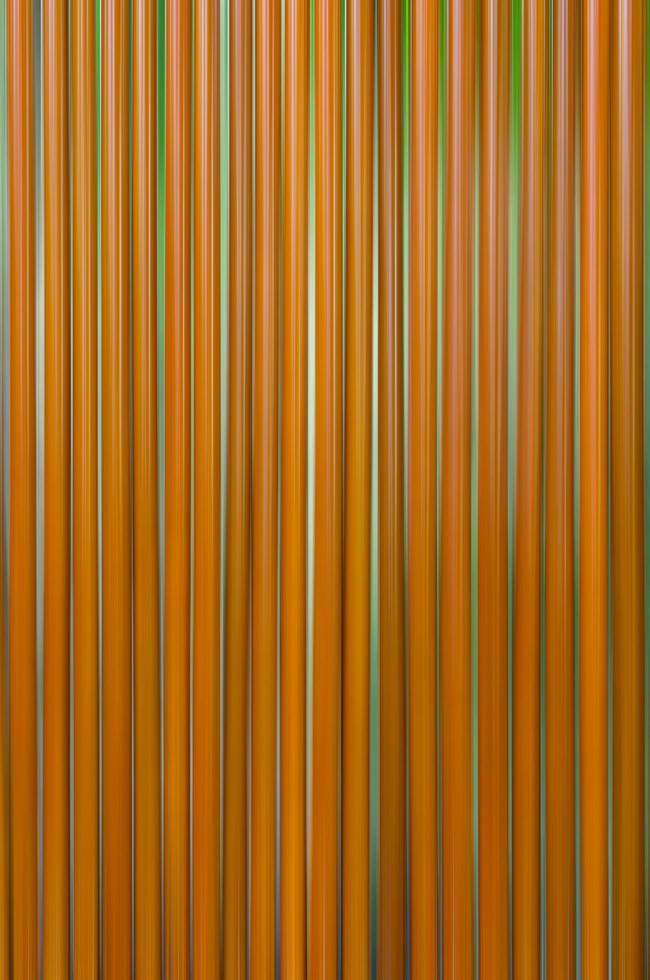 Many brown straws are rows. photo