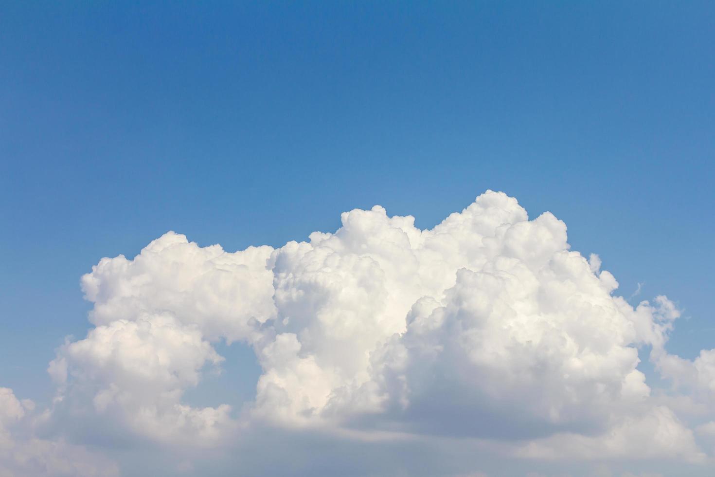 Sky and white clouds photo