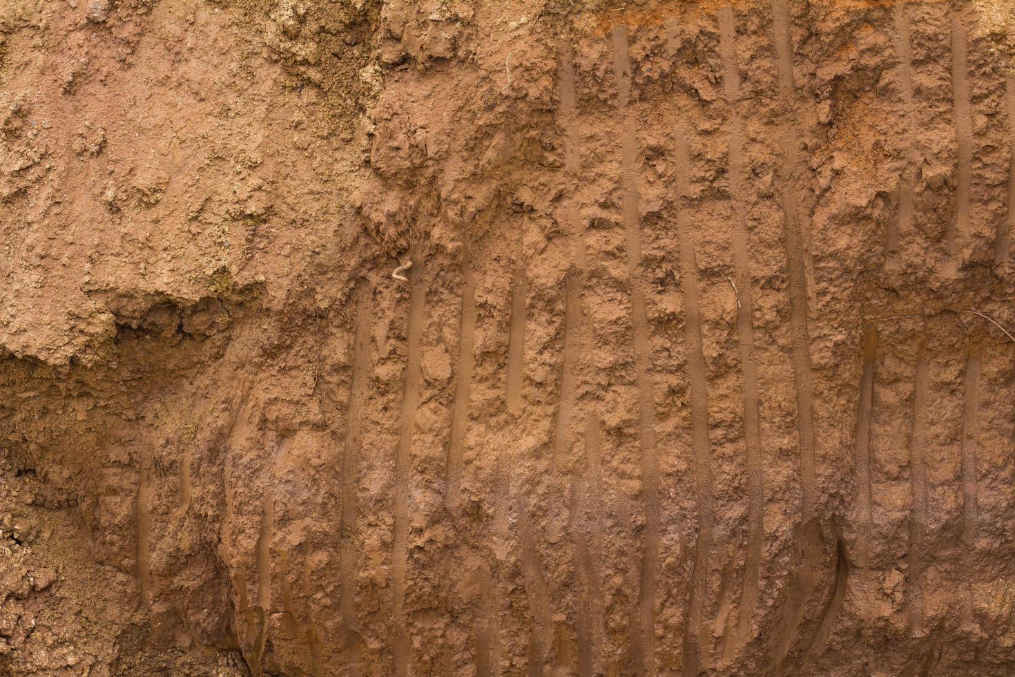 Above ground traces drilling photo