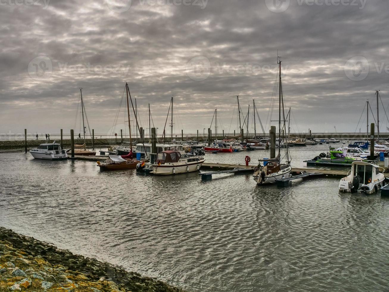 the island of Juist in the north sea photo