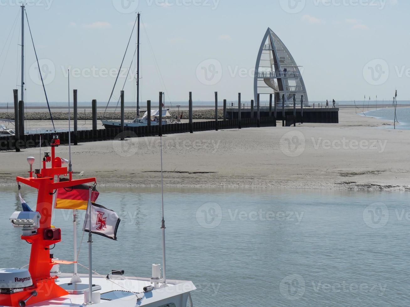 Juist island in germany photo