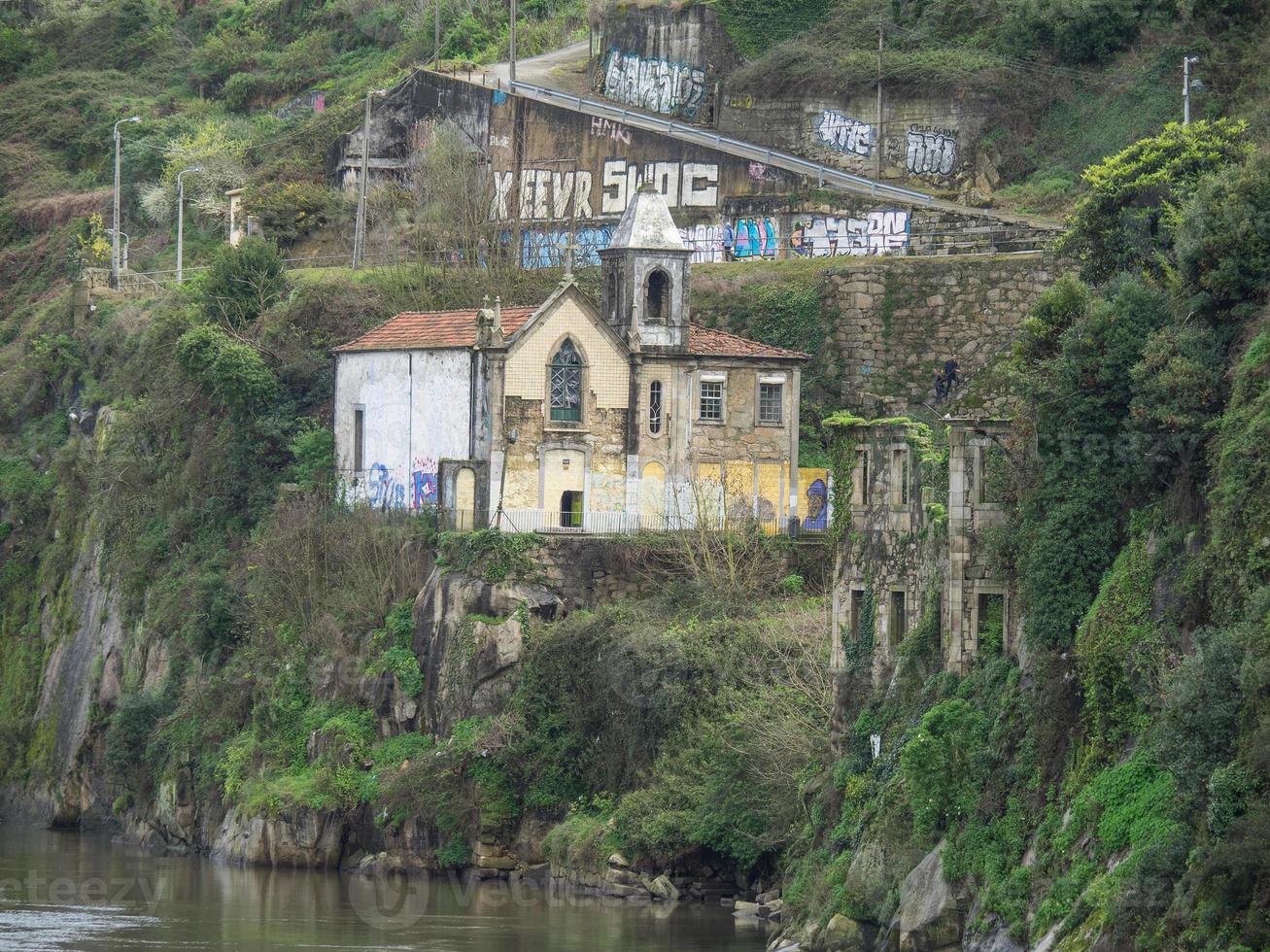 Porto at the douro river photo