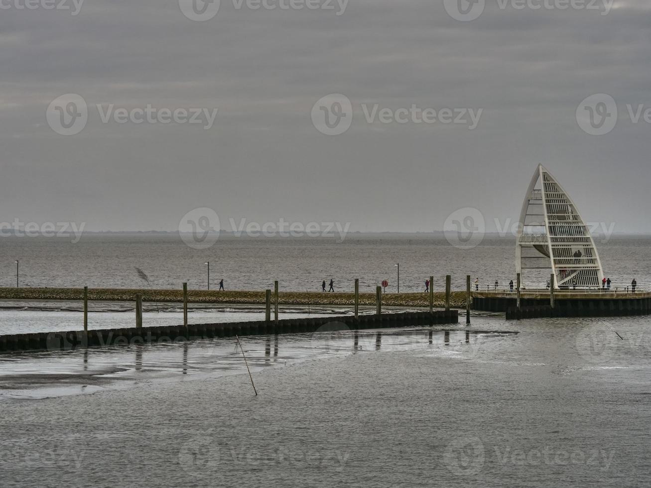 the island of Juist in the north sea photo