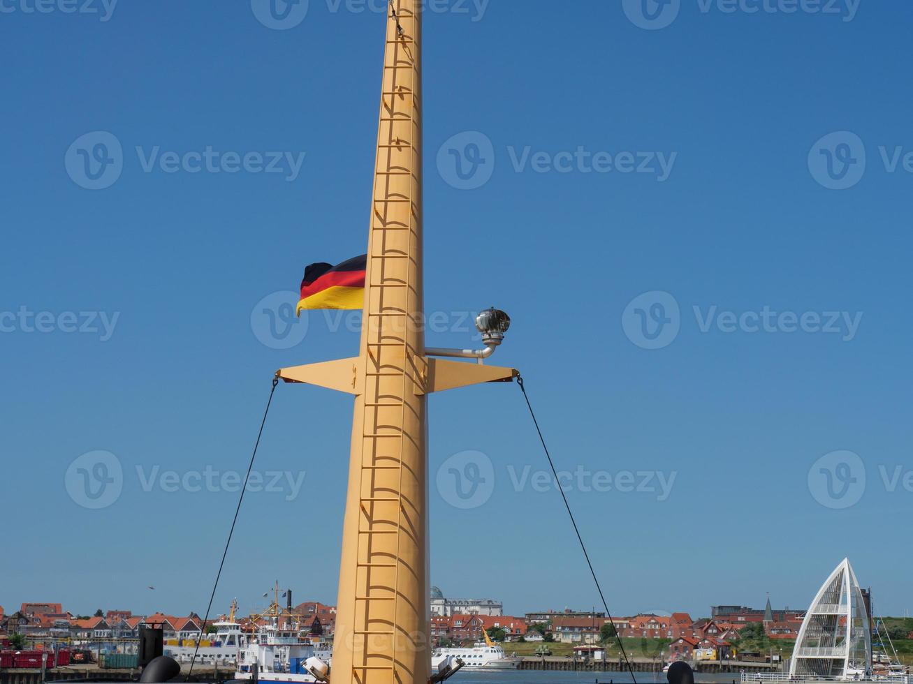 the island of Juist in the north sea photo