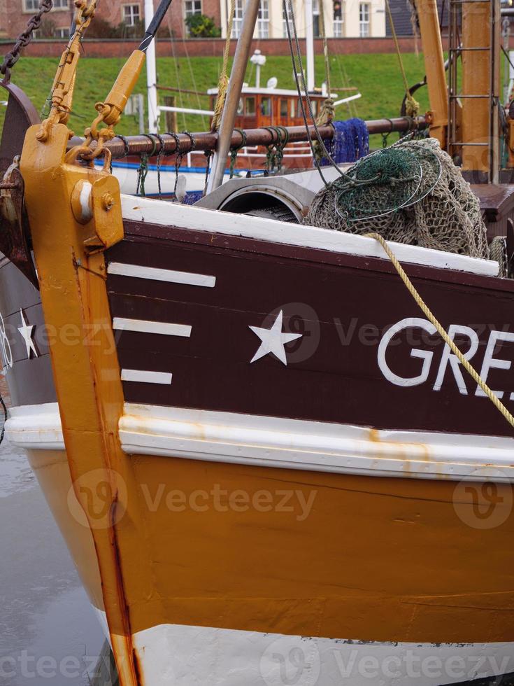 Greetsiel at the german north sea coast photo