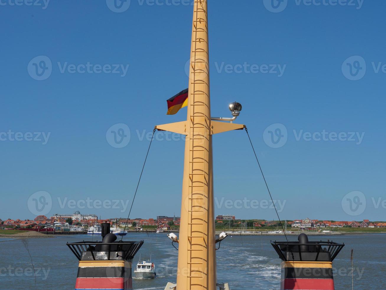 the island of Juist in the north sea photo
