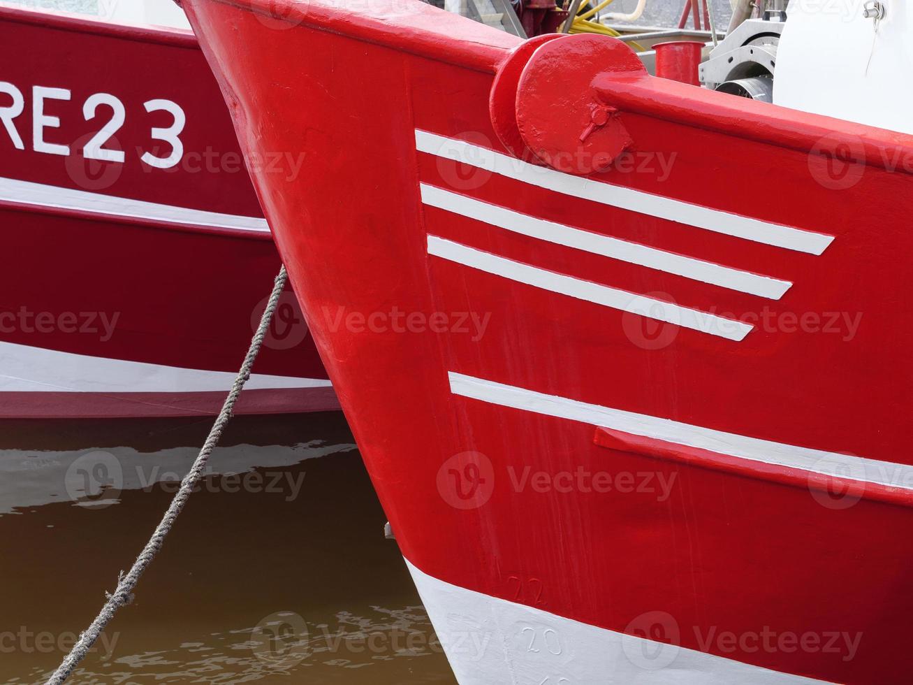 Greetsiel at the german north sea coast photo