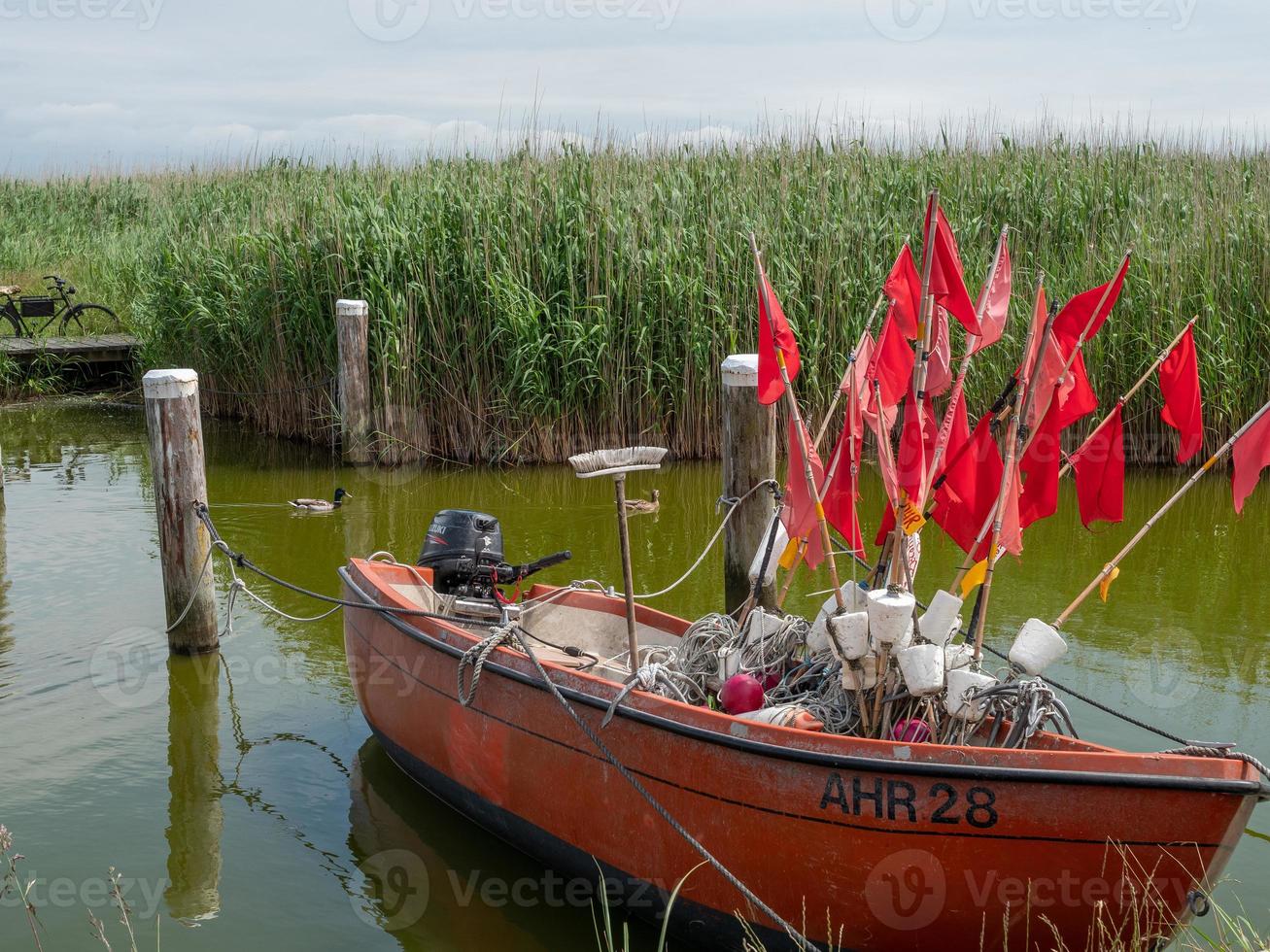 ahrenshoop en el mar báltico en alemania foto