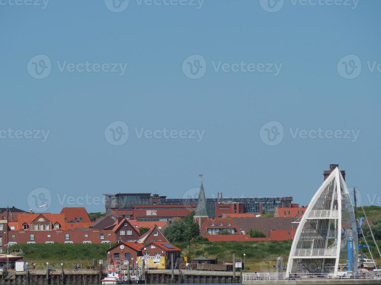 the island of Juist in the north sea photo