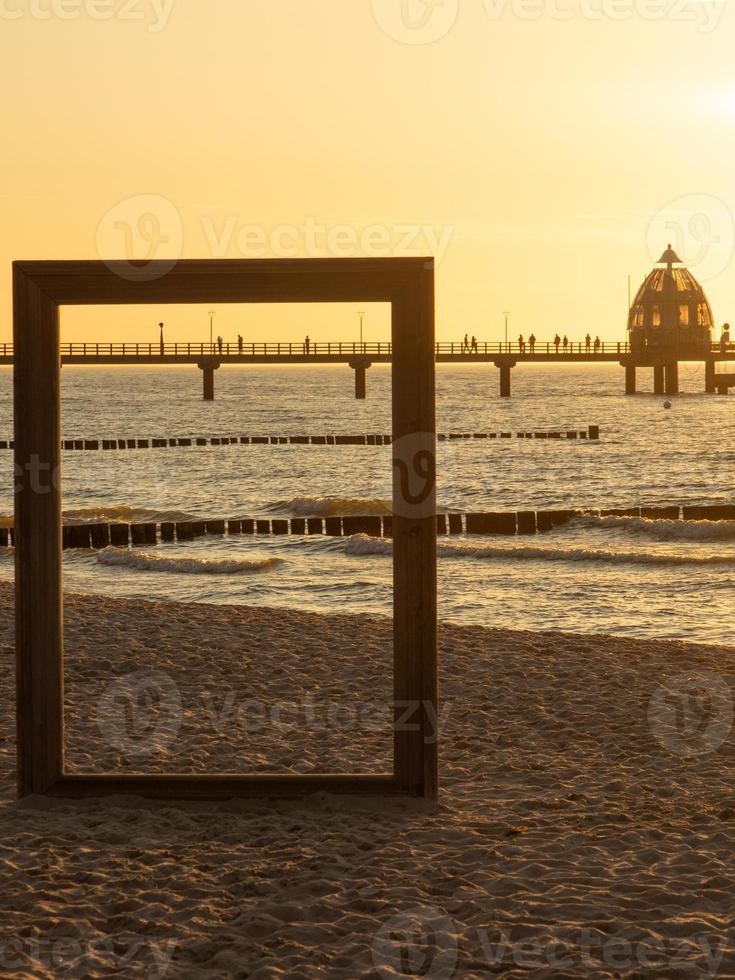 zingst at the baltic sea in germany photo