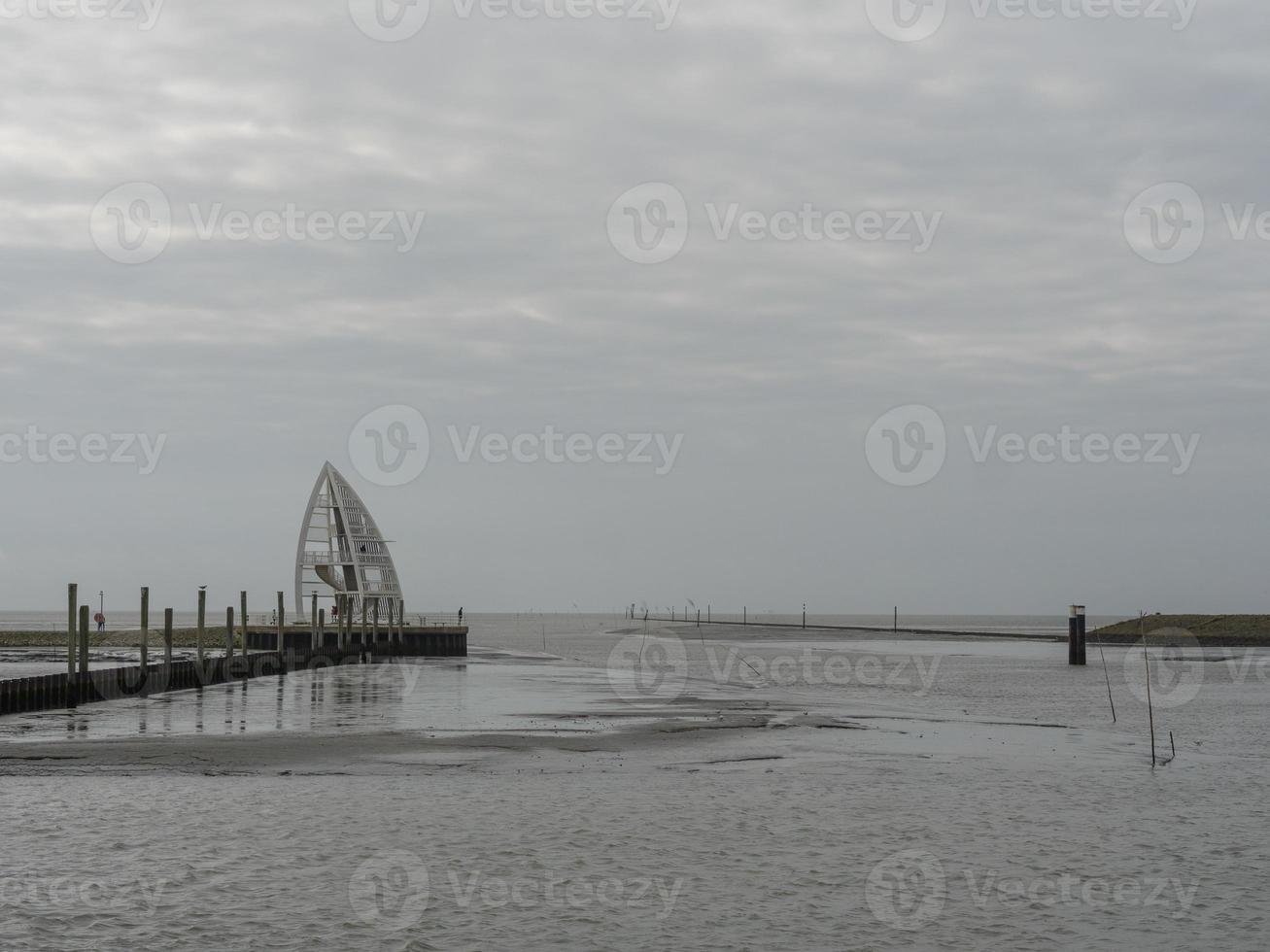 the island of Juist in the north sea photo