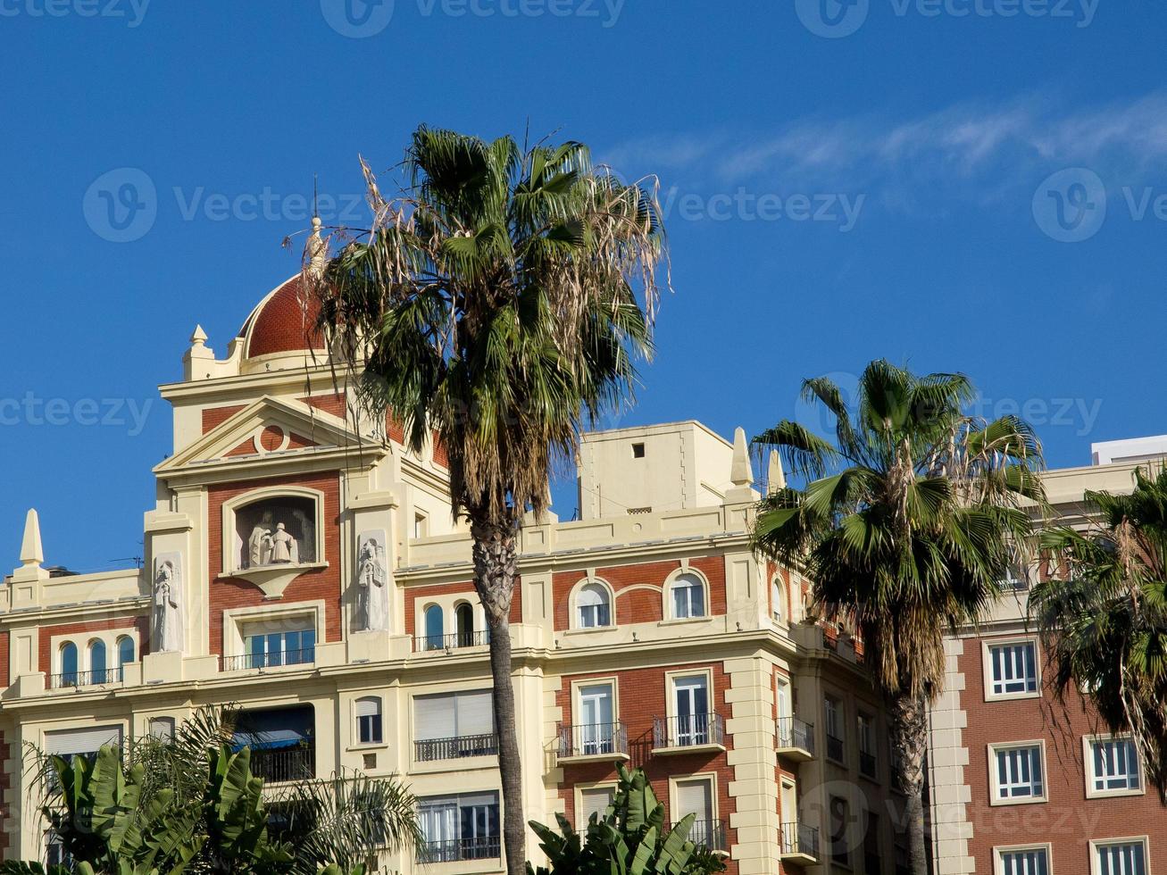 the city of Malaga in Spain photo