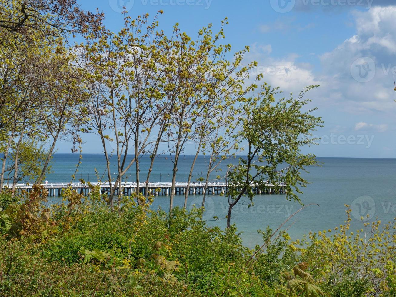 the baltic sea near gdansk in poland photo