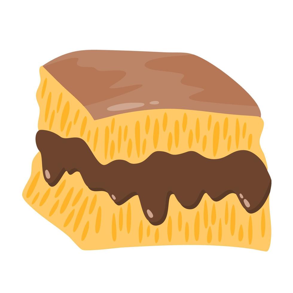 delicious sweet martabak indonesian food vector