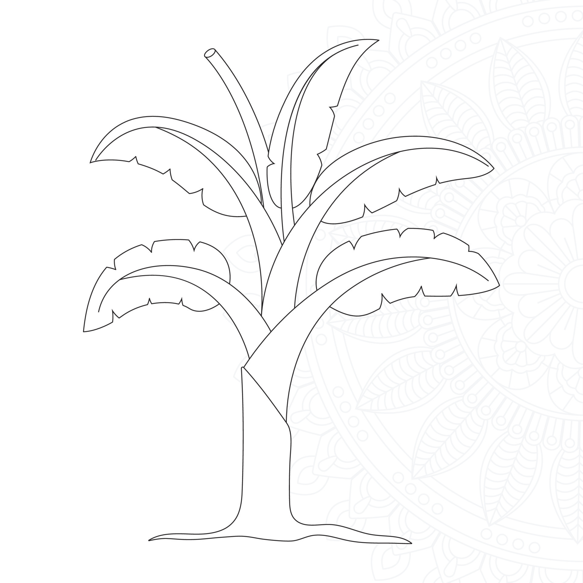 How to Draw Banana Tree Step by Step (Very Easy) - YouTube-saigonsouth.com.vn