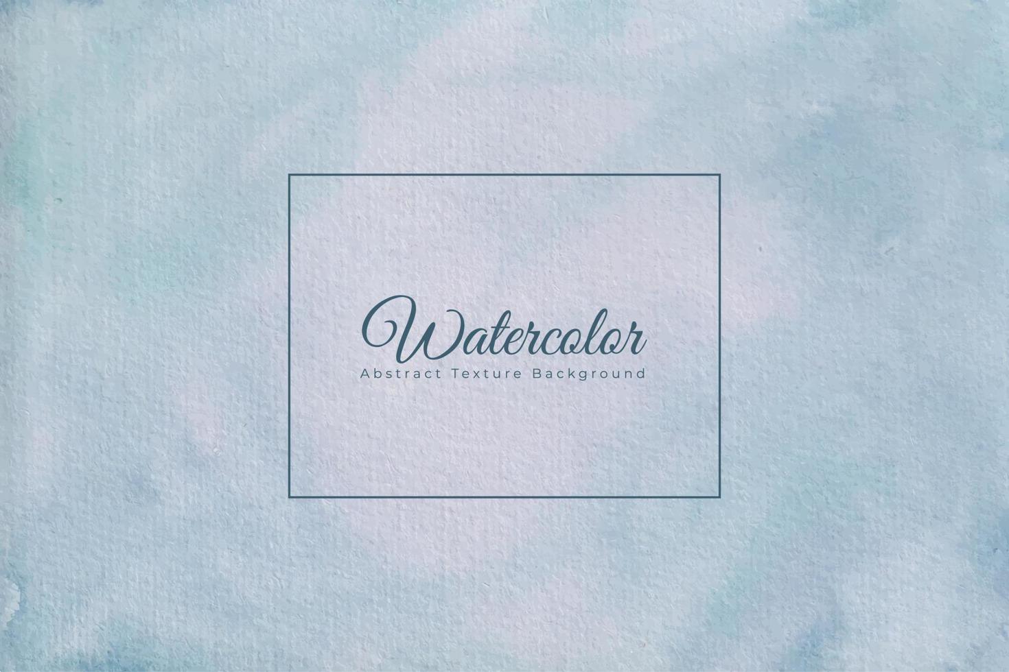 Soft blue watercolor abstract background texture vector