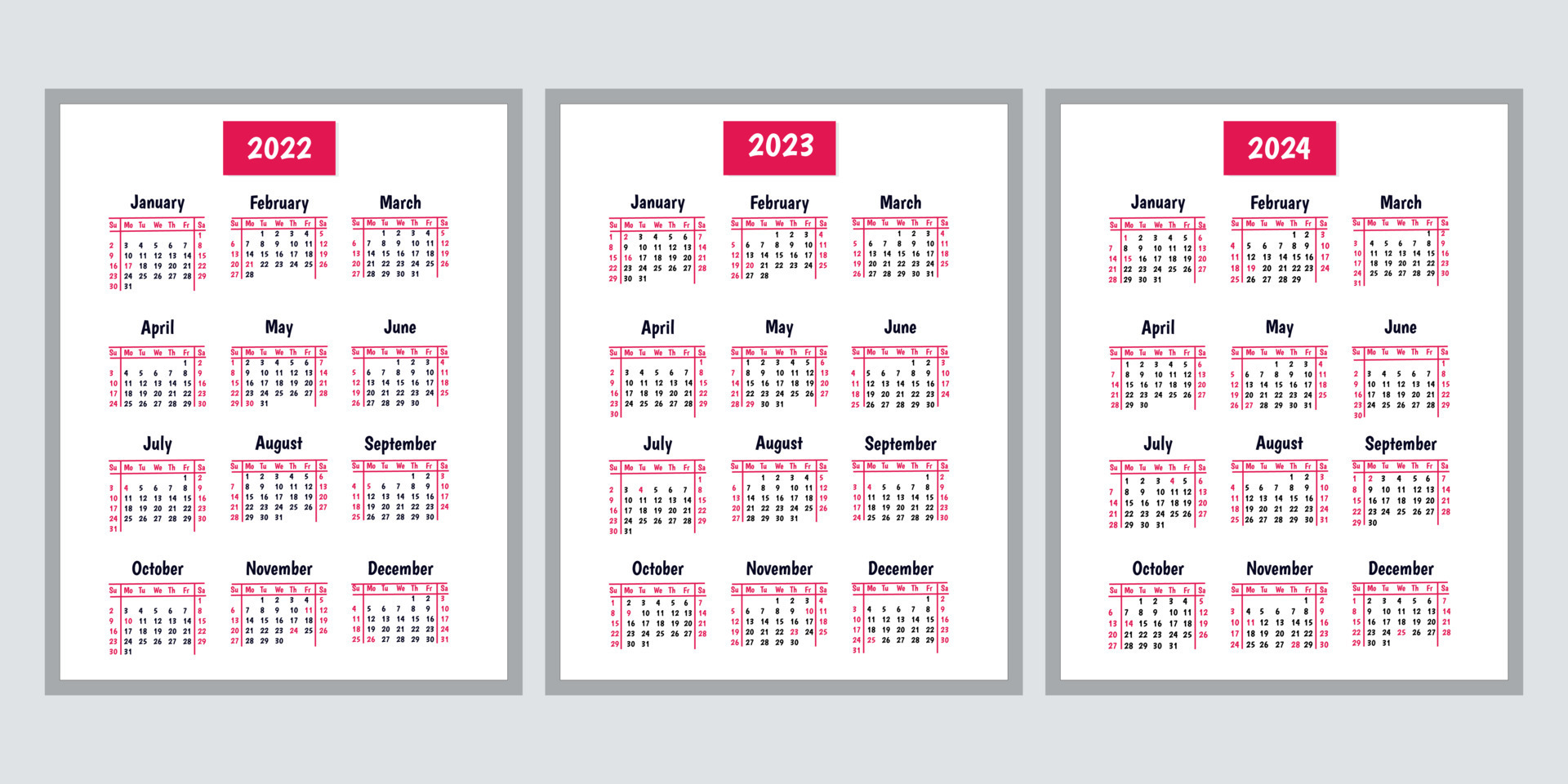 Производственный календарь 2024 формат а4