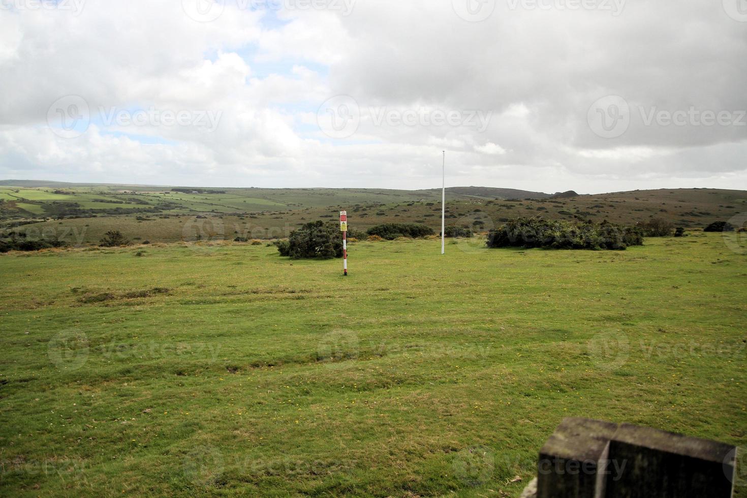 A view of the Cornwall Countryside near Dartmoor photo