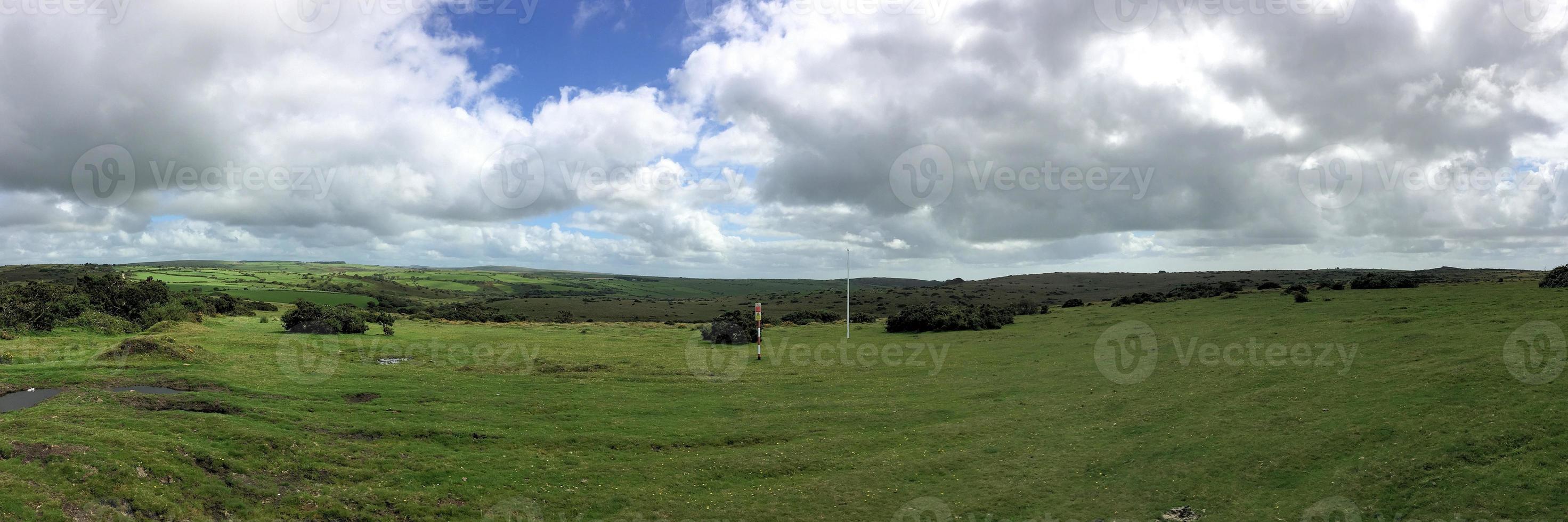 A view of the Cornwall Countryside near Dartmoor photo