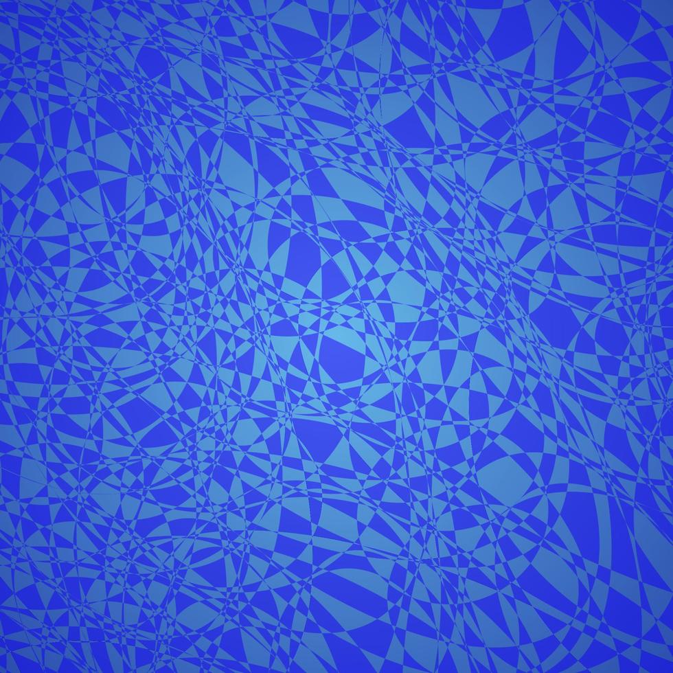 Blue  mosaic pattern. Splinters broken glass effect. Bright abstract vector background. Easy to edit design template.