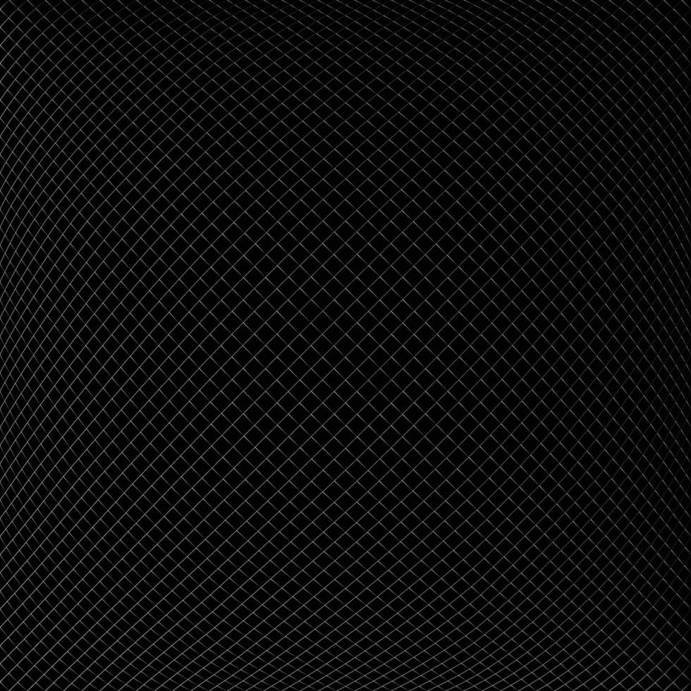 Abstract black background with diagonal lines. Gradient vector line pattern design. Monochrome graphic.