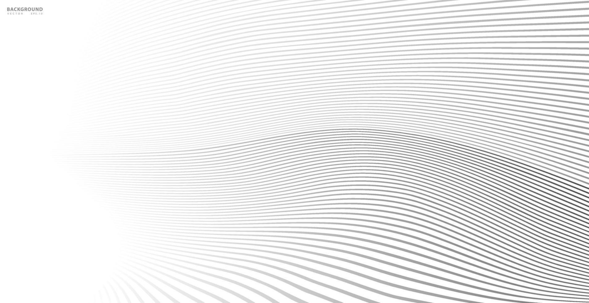 Abstract background, vector template for your ideas, monochromatic lines texture, waved lines texture